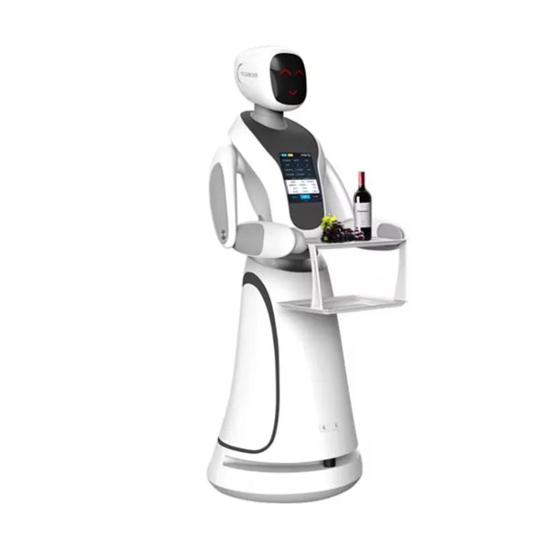 Robot Waiter Dish Food Delivery Robot Waitress Humanoid CSJBOT Hot Sale In Restaurant Service Multiple Language