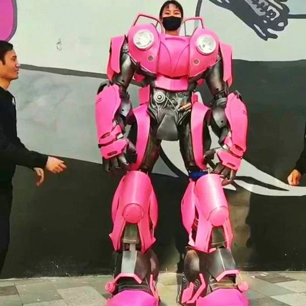 Variable Humanoid 1:1 Human Size Easy To Wear Movie Role-Playing Re Dino Adult Robot Clothing Wearable Robot Role-Playing Props