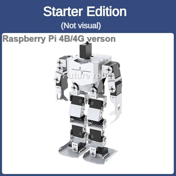 17 Dof Biomimetic Humanoid Robot TonyPi AI Humanoid Robot For Raspberry Pi 4B/5 Multimodal Model Support ChatGPT AI Integration