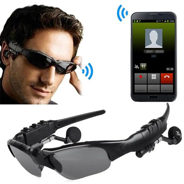 Smart Music Sunglasses Earphones Wireless Bluetooth Headset Driving Headphone Glasses Hands-free Call For Motorcycle Bicycle