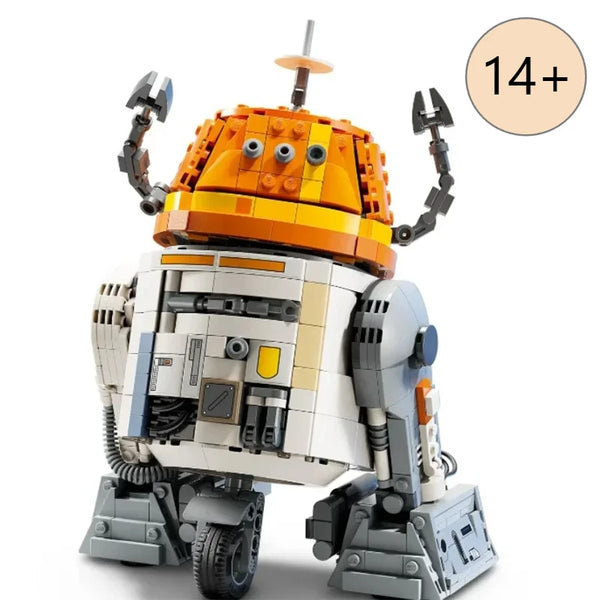 The  New Model of The Handcrafted DIY 75416 Robot C1-10P Robot Set Model Building Blocks Is A Collectible Gift Toy