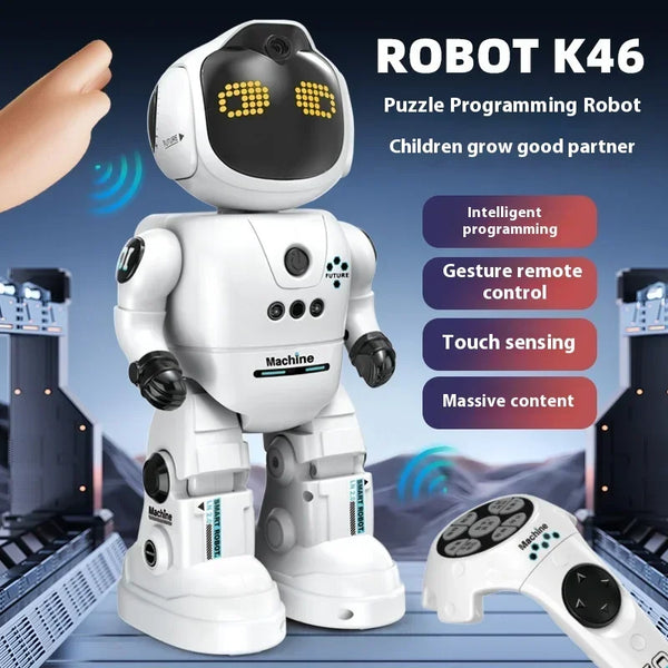 RC Robot Toy Gesture Sensing Programmable Interactive Music Dance Intelligent Remote Control Robot Christmas Birthday Gift