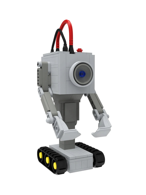 Butter Robot MOC Building Blocks, Absurd Sci-Fi Machine with Simple Purpose, Comedy DIY Toy for Adult Fans