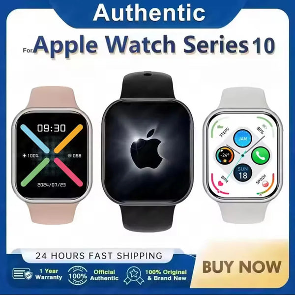 2025 Smart Watch Series 10 1.92″ Health Monitoring Sleep Monitoring Sport Mode Pedometer BT call 500+ dials Men Women SmartWatch
