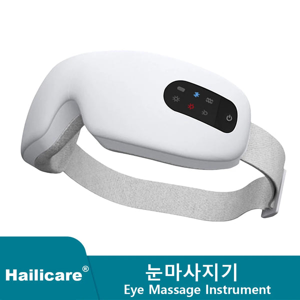Smart Hot Compress Eye Massager Bluetooth Music Portable Vibration Massage Eyemask Eye Care Device Dry Eyes Relief Eye Mask